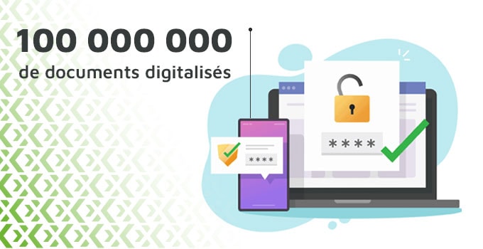 100 millions de documents digitalisés avec PIXID !